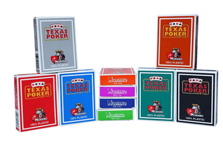 Modiano Texas Playing Cards - Pack of 10, Multi Colors - Saudi Aces
