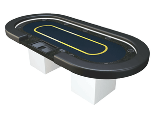 Sober Series Poker Table - Saudi Aces