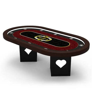 Suited Cardistry Poker Table - Saudi Aces
