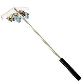 Telescopic Gaming Chip Harrow Collector Stick - Saudi Aces