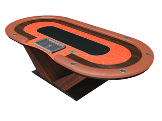 Swiss Serene Series Poker Table - Saudi Aces