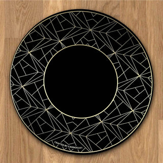Astra Series Poker Table Mat - Round, 5x5ft - Saudi Aces