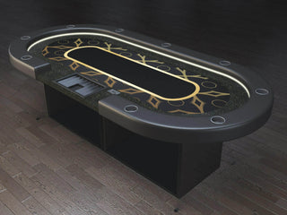 Ballistic Series Poker Table - Saudi Aces