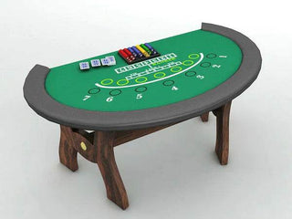 Basic Baccarat Table - Saudi Aces