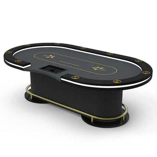 Black Panther Poker Table - Saudi Aces