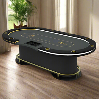 Black Panther Poker Table - Saudi Aces