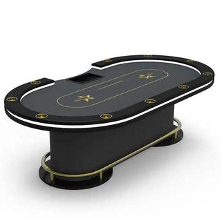 Black Panther Poker Table - Saudi Aces