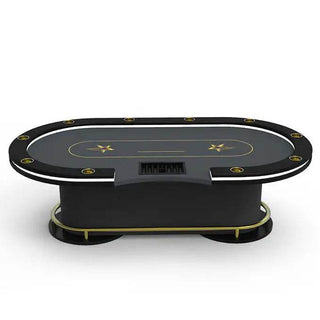 Black Panther Poker Table - Saudi Aces