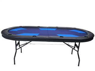 Center Folding Poker Table - Saudi Aces