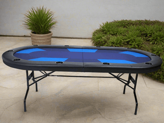Center Folding Poker Table - Saudi Aces