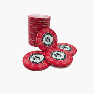 Customisable Poker Chips- Ceramic, 40/43/45/50mm - Saudi Aces