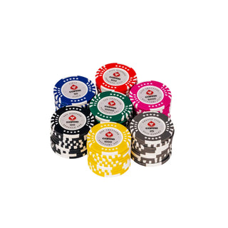 Copag Poker Chipset - 500 Pcs, Clay, 40mm, 14g