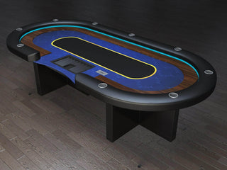 Cross High Poker Table - Saudi Aces