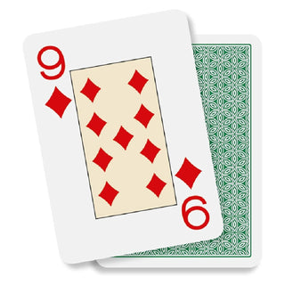 Dal Negro Texas Holdem Playing Cards - Pack of 10, Multi Colors - Saudi Aces