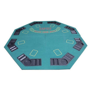 Folding Poker Tabletop - Octagonal, 4x4ft - Saudi Aces