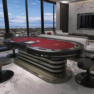Grecale Poker Table - Saudi Aces