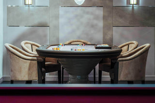 Italian Serene Poker Table - Saudi Aces