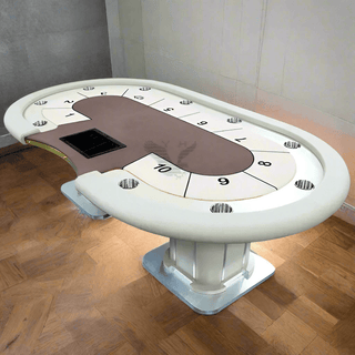 Ivory Carlson Poker Table - Saudi Aces