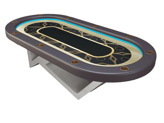 Klipsh Series Poker Table - Saudi Aces