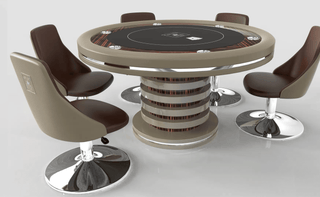 Legacy Luxor Poker Table - Saudi Aces