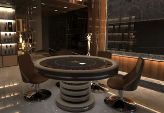Legacy Luxor Poker Table - Saudi Aces