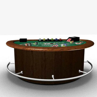 Leo Printed Blackjack Table - Saudi Aces