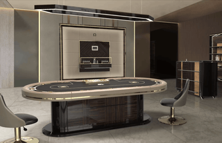 Melrose Poker Table - Saudi Aces