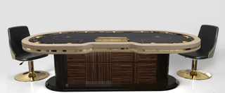 Melrose Poker Table - Saudi Aces