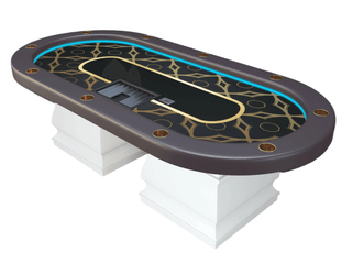 Neville Series Poker Table - Saudi Aces