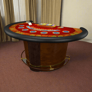 Redhood Lad Blackjack Table - Saudi Aces