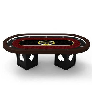 Suited Cardistry Poker Table - Saudi Aces